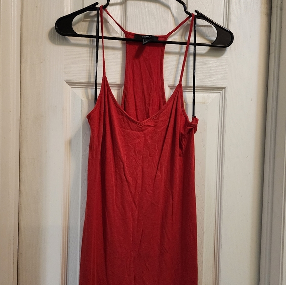 NWOT Forever 21 Red Casual Maxi Dress - Picture 2 of 4